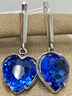 *Серьги Титаник Кварц арт. 0208С-9,8 Вес 9,8 г - фото 199392 *Серьги Титаник Кварц арт. 0208С-9,8 Вес 9,8 г - фото 199392