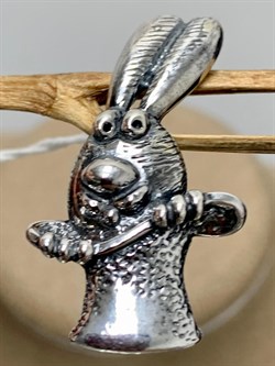 *Подвеска Кролик Фокус-покус арт. 0232П-4,9 вес 4,9 г - фото 199398