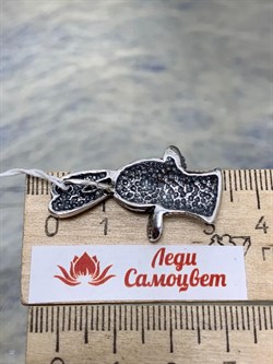 *Подвеска Кролик Фокус-покус арт. 0232П-4,9 вес 4,9 г - фото 199400