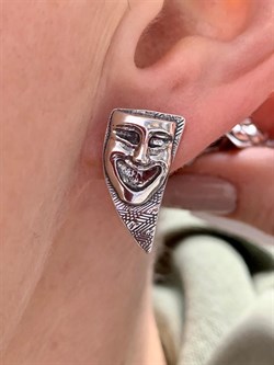 *Серьги Театр арт. 0252С-585 Вес 6 г - фото 199417 *Серьги Театр арт. 0252С-585 Вес 6 г - фото 199417