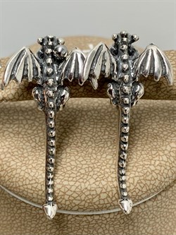 *Серьги Дракоша арт. 0493С-084 вес 9,1 г - фото 199599 *Серьги Дракоша арт. 0493С-084 вес 9,1 г - фото 199599