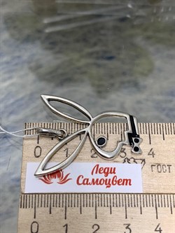 *Подвеска Playboy Эмаль арт. 0568П-311 вес 6,4 г - фото 199646 *Подвеска Playboy Эмаль арт. 0568П-311 вес 6,4 г - фото 199646