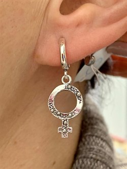 *Серьги Она-Он арт. 0681С-265 Вес 5,3 г - фото 199675 *Серьги Она-Он арт. 0681С-265 Вес 5,3 г - фото 199675