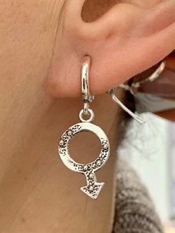 *Серьги Она-Он арт. 0681С-265 Вес 5,3 г - фото 199676 *Серьги Она-Он арт. 0681С-265 Вес 5,3 г - фото 199676