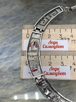 *Колье р.45 Эллада большая арт. 0710Ко-239 вес 18,6 г - фото 199692