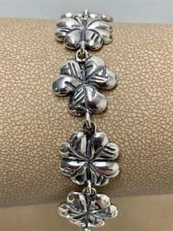 *Браслет р.18,5 Удача арт. 0776Бр-486 Леди Самоцвет Вес 22,1 г - фото 199704 *Браслет р.18,5 Удача арт. 0776Бр-486 Леди Самоцвет Вес 22,1 г - фото 199704