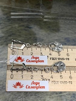 *Серьги Замочек арт. 0804С-289 Вес 9,5 г - фото 199739 *Серьги Замочек арт. 0804С-289 Вес 9,5 г - фото 199739