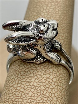 *Кольцо р.18,5 Зайчик арт. 0831К-424 вес 8,8 г - фото 199747 *Кольцо р.18,5 Зайчик арт. 0831К-424 вес 8,8 г - фото 199747