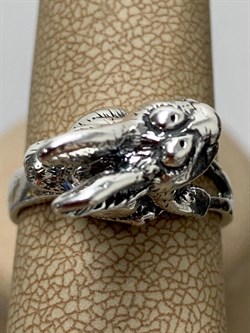 *Кольцо р.18,5 Зайчик арт. 0831К-424 вес 8,8 г - фото 199748 *Кольцо р.18,5 Зайчик арт. 0831К-424 вес 8,8 г - фото 199748