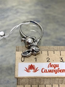 *Кольцо р.18,5 Зайчик арт. 0831К-424 вес 8,8 г - фото 199751 *Кольцо р.18,5 Зайчик арт. 0831К-424 вес 8,8 г - фото 199751