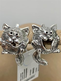 *Серьги Кот Кошарики арт. 0942С-208 Леди Самоцвет Вес 13,4 г - фото 199803 *Серьги Кот Кошарики арт. 0942С-208 Леди Самоцвет Вес 13,4 г - фото 199803