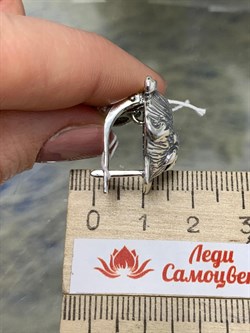 *Серьги Кот Кошарики арт. 0942С-208 Леди Самоцвет Вес 13,4 г - фото 199804 *Серьги Кот Кошарики арт. 0942С-208 Леди Самоцвет Вес 13,4 г - фото 199804