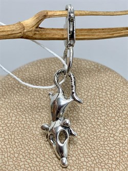 *Подвеска-Брелок на Карабине Мышь Бандит арт. 0965Пк-006 вес 2,8 г - фото 199808 *Подвеска-Брелок на Карабине Мышь Бандит арт. 0965Пк-006 вес 2,8 г - фото 199808