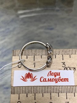 *Кольцо р.17,5 Кролики арт. 1029К-250 Леди Самоцвет Вес 3,7 г - фото 199888 *Кольцо р.17,5 Кролики арт. 1029К-250 Леди Самоцвет Вес 3,7 г - фото 199888