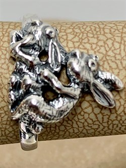 *Кольцо р.18,5 Кролики арт. 1029К-267 Леди Самоцвет Вес 3,7 г - фото 199892 *Кольцо р.18,5 Кролики арт. 1029К-267 Леди Самоцвет Вес 3,7 г - фото 199892