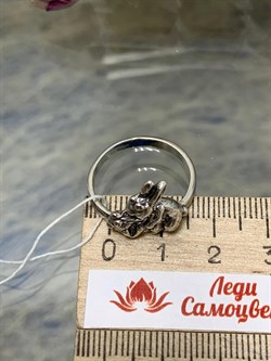 *Кольцо р.18,5 Кролики арт. 1029К-267 Леди Самоцвет Вес 3,7 г - фото 199898 *Кольцо р.18,5 Кролики арт. 1029К-267 Леди Самоцвет Вес 3,7 г - фото 199898