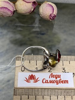 *Кольцо р.16,5 Глюк Эмаль арт. 1080К-564 вес 6,9 г - фото 199931 *Кольцо р.16,5 Глюк Эмаль арт. 1080К-564 вес 6,9 г - фото 199931