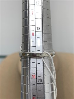 *Кольцо р.19  Празиолит иск Вечерница арт. 1104К-689 вес 6 г - фото 199940 *Кольцо р.19  Празиолит иск Вечерница арт. 1104К-689 вес 6 г - фото 199940