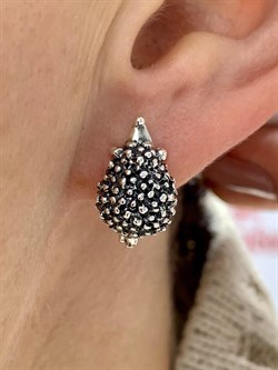 *Серьги Ёж арт. 1172С-843 Леди Самоцвет Вес 6,4 г - фото 200012 *Серьги Ёж арт. 1172С-843 Леди Самоцвет Вес 6,4 г - фото 200012