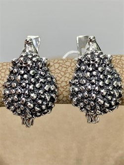 *Серьги Ёж арт. 1172С-843 Леди Самоцвет Вес 6,4 г - фото 200015 *Серьги Ёж арт. 1172С-843 Леди Самоцвет Вес 6,4 г - фото 200015