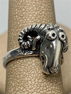 *Кольцо р.17 Овца арт. 1279К-149 вес 7,3 г - фото 200065 *Кольцо р.17 Овца арт. 1279К-149 вес 7,3 г - фото 200065