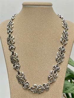 *Колье р.48 Сова Саломея Оксид арт. 1450Ко(29)-123 Вес 36,1 г - фото 200204 *Колье р.48 Сова Саломея Оксид арт. 1450Ко(29)-123 Вес 36,1 г - фото 200204