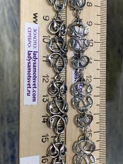 *Колье р.48 Сова Саломея Оксид арт. 1450Ко(29)-123 Вес 36,1 г - фото 200205 *Колье р.48 Сова Саломея Оксид арт. 1450Ко(29)-123 Вес 36,1 г - фото 200205