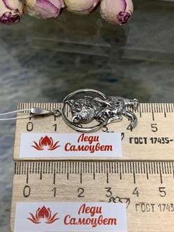 *Подвеска Страшный сон арт. 1523П-162 вес 5,5 г - фото 200282