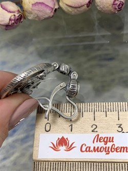 *Серьги Бирюза Сладкая парочка арт. 1579С-121 вес 20 г - фото 200466 *Серьги Бирюза Сладкая парочка арт. 1579С-121 вес 20 г - фото 200466