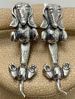 *Серьги Buddy арт. 1583С-911 вес 11,4 г - фото 200480