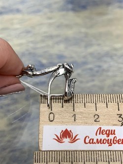 *Серьги Buddy арт. 1583С-911 вес 11,4 г - фото 200486