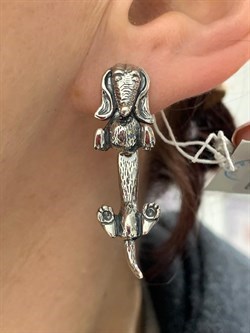 *Серьги Buddy арт. 1583С-911 вес 11,4 г - фото 200488