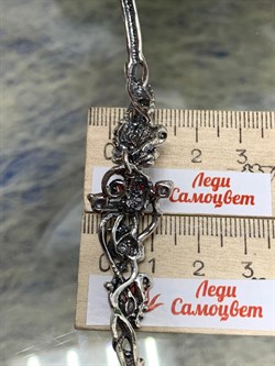 *Браслет р.18,5 Фианит Лесная сказка арт. 1634Бр-593 вес 14,7 г - фото 200678 *Браслет р.18,5 Фианит Лесная сказка арт. 1634Бр-593 вес 14,7 г - фото 200678