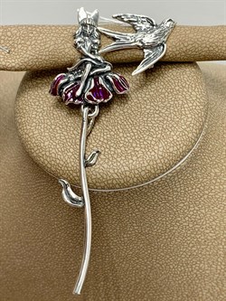 *Серьги Дюймовочка арт. 1649С Леди Самоцвет Вес 8,2 г - фото 200695 *Серьги Дюймовочка арт. 1649С Леди Самоцвет Вес 8,2 г - фото 200695