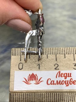 *Серьги Дюймовочка арт. 1649С Леди Самоцвет Вес 8,2 г - фото 200700 *Серьги Дюймовочка арт. 1649С Леди Самоцвет Вес 8,2 г - фото 200700