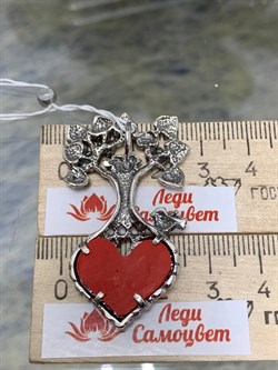 *Подвеска Совет да любовь! Эмаль арт. 1679П-253 вес 8,6 г - фото 200813 *Подвеска Совет да любовь! Эмаль арт. 1679П-253 вес 8,6 г - фото 200813