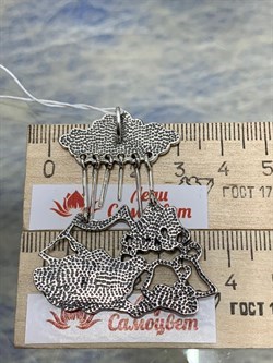 *Подвеска Улетай, туча! арт. 1681П-322 вес 9,7 г - фото 200827 *Подвеска Улетай, туча! арт. 1681П-322 вес 9,7 г - фото 200827