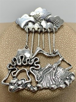 *Подвеска Улетай, туча! арт. 1681П-322 вес 9,7 г - фото 200831 *Подвеска Улетай, туча! арт. 1681П-322 вес 9,7 г - фото 200831