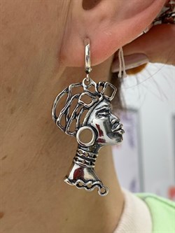 *Серьги Колыбель человечества арт. 1683С-902 вес 11 г - фото 200834 *Серьги Колыбель человечества арт. 1683С-902 вес 11 г - фото 200834