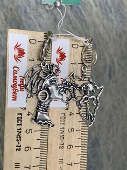 *Серьги Колыбель человечества арт. 1683С-902 вес 11 г - фото 200839 *Серьги Колыбель человечества арт. 1683С-902 вес 11 г - фото 200839