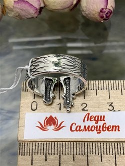 *Кольцо р.19,2 Шахматы арт. 1697К-723 вес 7,1 г - фото 200857 *Кольцо р.19,2 Шахматы арт. 1697К-723 вес 7,1 г - фото 200857