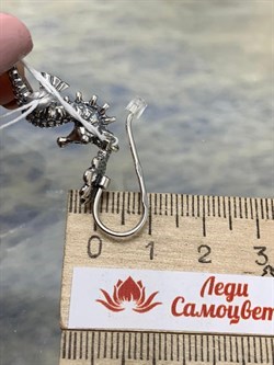 *Серьги Петли Конек и русалка арт. 1699С-068 вес 7,7 г - фото 200864 *Серьги Петли Конек и русалка арт. 1699С-068 вес 7,7 г - фото 200864