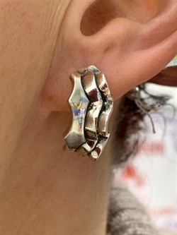 *Серьги Кутюрье арт. 1718С-137 Леди Самоцвет Вес 9 г - фото 200948