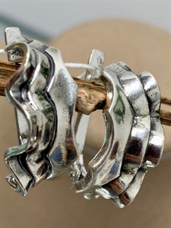 *Серьги Кутюрье арт. 1718С-137 Леди Самоцвет Вес 9 г - фото 200951