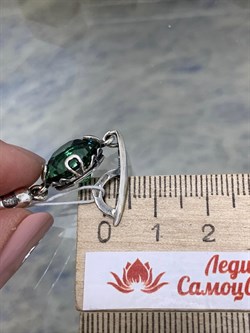 *Подвеска Празиолит иск Карамелька арт. 1719Пс-946 вес 4,1 г - фото 200961 *Подвеска Празиолит иск Карамелька арт. 1719Пс-946 вес 4,1 г - фото 200961