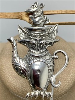 *Брошь-Кулон Маскировка арт. 1724Бк-910 вес 13,1 г - фото 200975