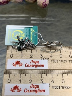 *Серьги Петли Танцорки Эмаль арт. 1725С-819 вес 5,7 г - фото 200989 *Серьги Петли Танцорки Эмаль арт. 1725С-819 вес 5,7 г - фото 200989