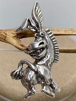 *Подвеска Ослик Шутник арт. 1728П-626 вес 3,5 г - фото 201054 *Подвеска Ослик Шутник арт. 1728П-626 вес 3,5 г - фото 201054