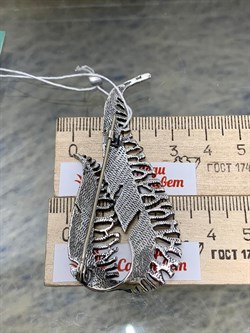 *Брошь Сонет арт. 1731Б-949 вес 14,3 г - фото 201072 *Брошь Сонет арт. 1731Б-949 вес 14,3 г - фото 201072