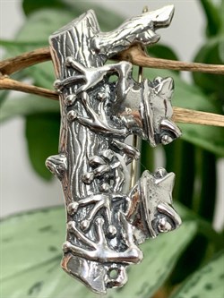 *Брошь Приятели арт. 1739Б-918 Вес 12 г - фото 201137 *Брошь Приятели арт. 1739Б-918 Вес 12 г - фото 201137